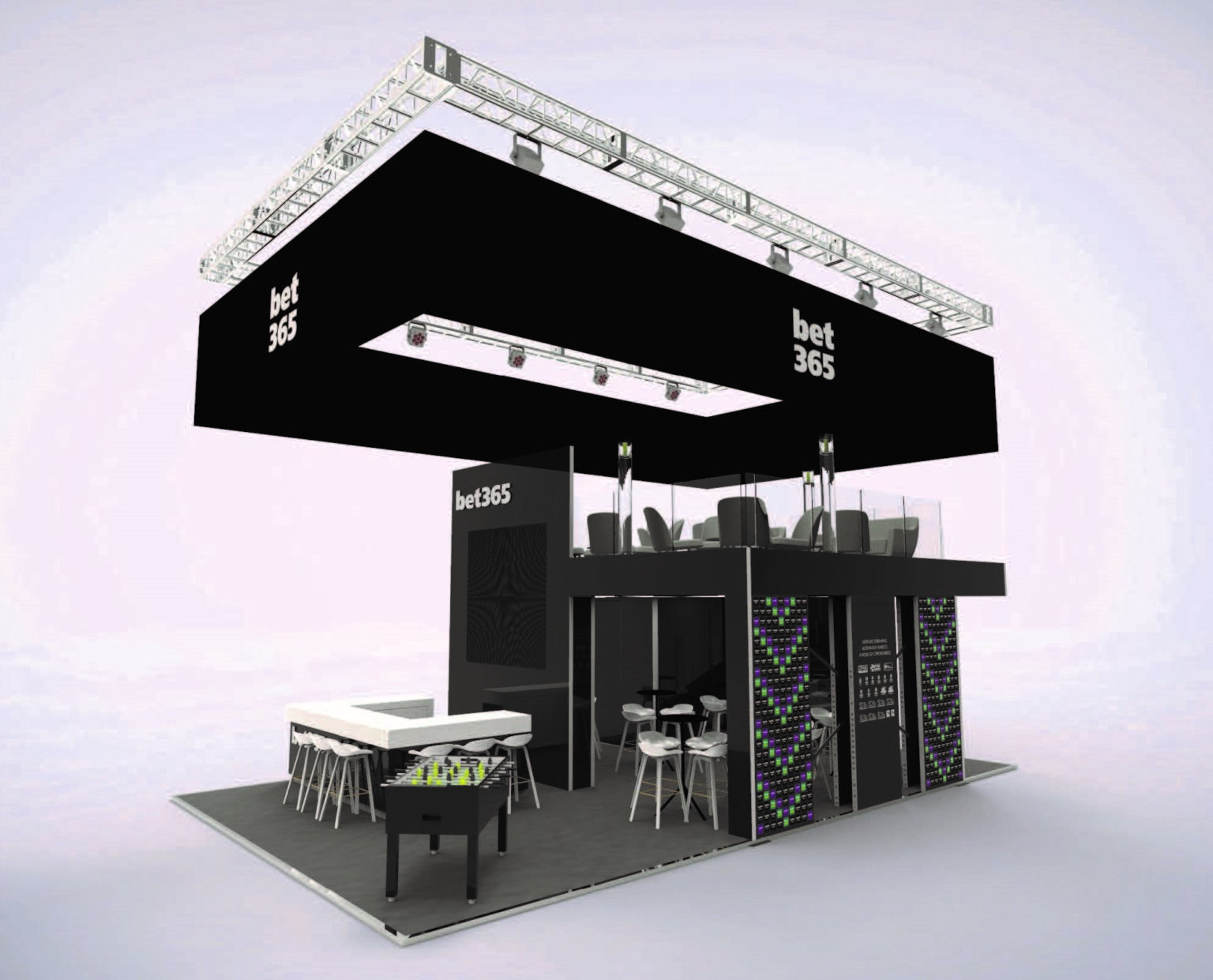 Double Decker Exhibition Stands Design & Build | 2-Tier